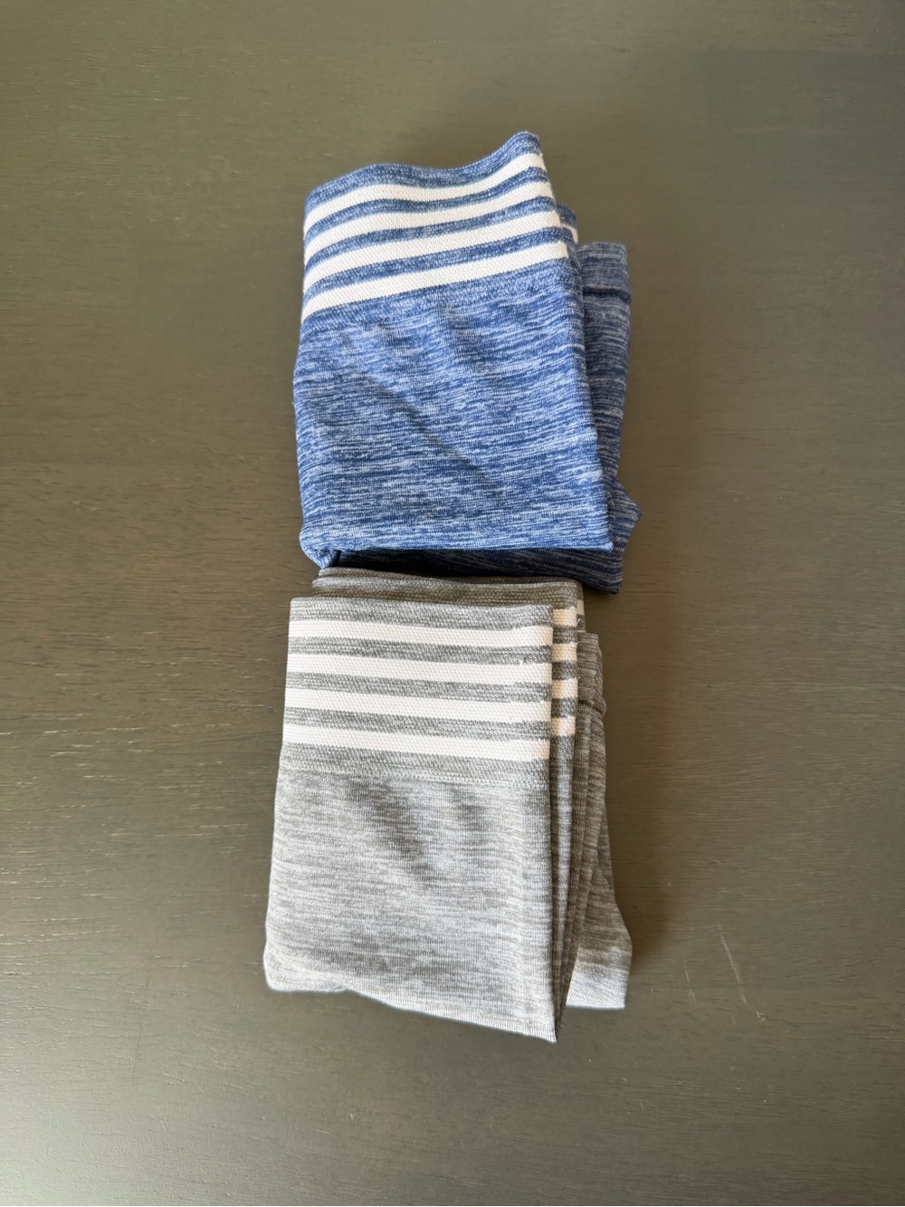 Saint Eve Boyshort Underwear Bundle of 2 Pairs Blue and Gray Size L Juniors
